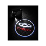 STİLİX GARAGE Chery Araçları Kapı Altı Led Logo Mesafe Sensörlü Yeni Nesil 2 ADET
