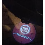 Stilix Garage Fiat Egea Araçlarına Kapı Altı Logo Mesafe Sensörlü Yeni Nesil Pilli 2 Adet