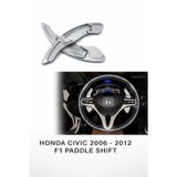 Stilix Garage Honda Civic 2006–2012 F1 Paddle Shift Direksiyon Kulakçık Uzatma Seti Alüminyum GRİ