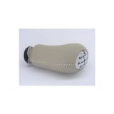 Stilix Garage Renault Megane 2-3 / Fluence Bej (krem) Deri Vites Topuzu (5 Ileri)