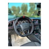 STİLİX GARAGE Seat Leon ORJİNAL FR Dikmeli Direksiyon Kılıfı (Simit Kısmına Dikilir Araca Özgü DEĞİLDİR)