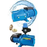 stilmax 1.5HP Su Motoru Otomatik Hidrofor Seti Metal Dişli Tirbün Paket Hidrofor Ev Bahçe Sulama Su Motoru
