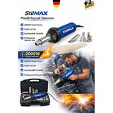 Stilmax 2000W Plastik Kaynak Makinesi Çatı Kaplama Pvc Kaynak El Tipi Plastik Sıcak Hava Isı Tabancası