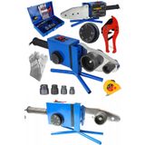 stilmax 2000Watt Çift Rezidanslı Hava Soğutmalı Isı Ayarlı PPRC Plastik Boru Kaynak Makinesi + Makas Metre
