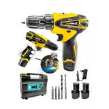 Stilmax 24V 4 Ah Multi Function Germany Type Metal Şanzıman Çift Akülü Şarjlı Vidalama Matkap