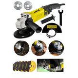 Stılmax 3500W 6 Kademe Devir Ayarli Spiral Taslama Makinesi Avuc Ici Taslama 125Mm + 5 Ad Tas