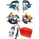 Stilmax 3'Lü Usta Marangoz Makine Seti Freze Formika + Ahşap Kesme Daire Testere + Ahşap Kesme Dekupaj Mak