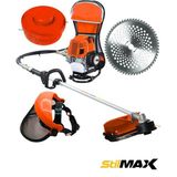 Stilmax 4 Hp 2 Zamanlı 58CC Sırt Tipi Benzinli Motorlu Tırpan Ot Çim Çayır Biçme Kesme Makinesi