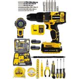 Stilmax Darbeli Matkap 58V 8AH Turbo Şarjlı, Metal Şanzıman, Yüksek Tork ve Taşıma Çantası