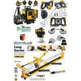 Stilmax Ecoplus4 Seramik Usta Seti : Boya ve Harç Karıştırıcı Mikser-2'li VANTUZ-120MM Fayans Kesme-Lazer - Altın