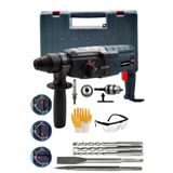 Stilmax Germany 4000W 5.5J Bakir Sargı Kırıcı Delici Hiltı Matkap Metal Şanzumanlı + 5 Adet Uç Yedek Mandren