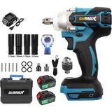 Stilmax Germany Bl Motor 58V 10AH Çift Torq Somun Sıkma Sökme Bijon Matkap + Aksesuar Seti