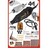 Stilmax Italy SUPER362 362 Parça 500W Devir Ayarlı Çift Adet Gravür Oyma Makinesi Dremel Taşlama Zımpara Set - sarı