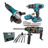 Stilmax Lion 3400W Çift Akülü Kırıcı Hediyeli Matkap Seti