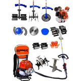 Stilmax Superturbo Arazi Seti 20 Hpx Sırt Tipi Tırpan Ot Biçme + 2'li Toprak Eşeleme + Akrobat Çapa Aparatı