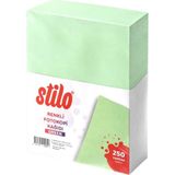 Stilo A4 Renkli Fotokopi Kağıdı 250 'li 80 Gram Green - Yeşil