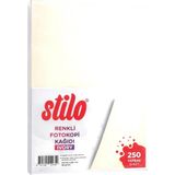 Stilo A4 Renkli Fotokopi Kağıdı 250 'li 80 Gram Ivory
