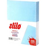 Stilo A4 Renkli Fotokopi Kağıdı 250 'li 80 Gram Ocean