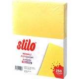 Stilo A4 Renkli Fotokopi Kağıdı 250 'li 80 Gram Yellow