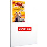 Stilo Art Canvas 25X35 cm Tuval - Beyaz
