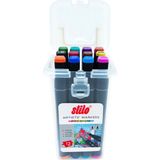 Stilo Çift Uçlu Premium Akrilik Marker Pp Kutu 12 Renk - Çok Renkli - Akrilik Marker
