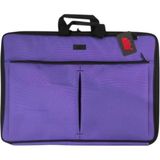 Stilo Kumaş Körüklü Proje Çantası (35X50) Mor - 35*50 cm - Resim & Proje Çantası