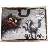 Stilo Kumaş Resim & Proje Çantası (35X50) Desenli (35*50) ( Cat Family) - Karma - 1 Adet