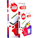 Stilo Laminasyon Film A3 125Mic Pvc Kaplama Tekli 10 Adet