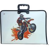 Stilo Resim & Proje Çantası 37 x 54 cm Motorcross - Desenli - Boyut