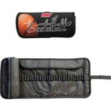 Stilo Spiral Rulo Kalemlik ( Basketball ) - Renkli - Rulo Kalem Çantası - Rulo Kalem Ç:antası