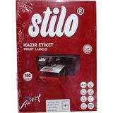 Stilo ST-2102 (210X48.5 Mm) Lazer Etiket 100 Adet - Beyaz - LAZER ETİKET