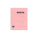 Stilo Tam Kapak Telli Dosya (50'li Paket) - 6GA-Pembe - 50 ADET
