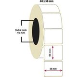 Stilo Terazi Termal Etiket 40X58 500LÜ Beyaz - 2 Adet