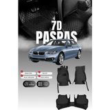 Stiloto Bmw 5 Serisi F10 (2010-2017) 7d Deri Havuzlu Oto Paspas | Tam Koruma,araca Özel & Hızlı Montaj - Siyah