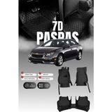 Stiloto Chevrolet Cruze (2008-2016) 7d Deri Havuzlu Oto Paspas | Tam Koruma,araca Özel & Hızlı Montaj - Siyah