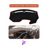 stiloto FIAT EGEA (2019-2020) EKRANLI Uyumlu Torpido Örtüsü | Çatlama ve Isıya Karşı Tam Koruma | TB22