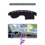 stiloto HYUNDAİ ACCENT ADMİRE/MİLENİUM (2000-2006) Torpido Örtüsü | Güneşten, Isıdan, Çatlamadan Korur | F92