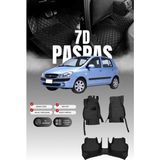 Stiloto Hyundai Getz (2002-2011) 7d Deri Havuzlu Oto Paspas | Tam Koruma,araca Özel Kesim & Hızlı Montaj - Siyah