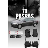Stiloto Opel Astra H Sedan (2004-2010) 7d Deri Havuzlu Oto Paspas | Tam Koruma & Hızlı Montaj - Siyah
