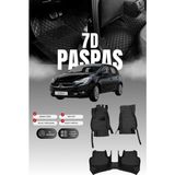 Stiloto Opel Corsa E (2014-2019) 7d Deri Havuzlu Oto Paspas | Tam Koruma,araca Özel & Hızlı Montaj - Siyah