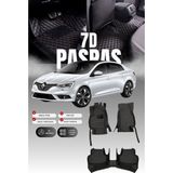 Stiloto Renault Megane 4 (2016-2025) 7d Deri Havuzlu Oto Paspas | Tam Koruma,araca Özel & Hızlı Montaj