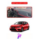 stiloto SEAT LEON (2013-2020) Uyumlu Torpido Örtüsü | Yansıma Önleyici | Tam Koruma | Hızlı Montaj | K27