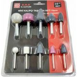 Stilson B.h.d Mini Kalıpçı Taşlama Seti 10 Pcs - Füme