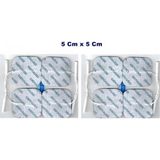 Stimrodes Masaj Cihazı Pedi 5x5 cm 8li Tüm Markalarla Uyumludur