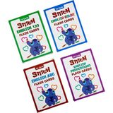 Stitch 4’lü Ingilizce Flash Kart Seti (Abc, 123, Renkler, Meslekler) 66 Kart – 10X14 cm - Varyant Yok