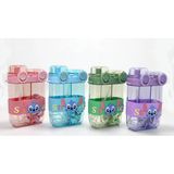 Stitch Çift Bölmeli Pipetli Suluk - Model 1