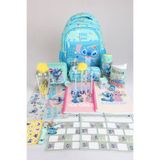 Stitch DEKOMUS İLE LİSANSLI "GALAXY POP KOLEKSİYONU" OKUL KIRTASİYE SETİ OKUL VE KALEM ÇANTASI,500 M