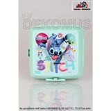 Stitch Dekomus Ile Lisanslı Stıtch 2 Katlı Beslenme Kutusu / Lunch Box - Altın