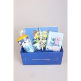 Stitch Dekomus Ile Özel Kutulu Gıft Box Lisanslı Stıtch "galaxy Pop" Kırtasiye Seti Resim Defteri,kalem,silgi - 12M-Krem
