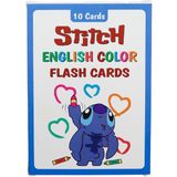 Stitch English Color Flash Cards 10’lu – Ingilizce Renk Kart Seti - Varyant Yok